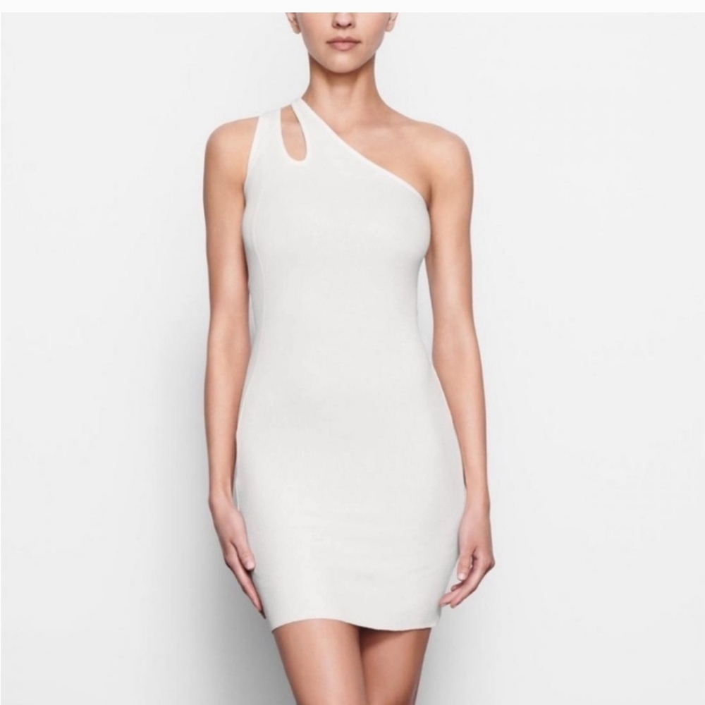 Skims soft lounge ribbed dress